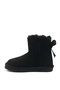Flowery Black Girls' Boots - 3