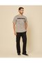 Men Grey Anime Graphic T-Shirt - 2