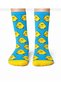 Cute Angry Chick Patterned Unisex Long Socks