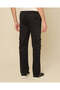 Men Black Plain Cargo Pants - 3