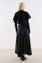 Flora Wide Tie Collar Black - 4