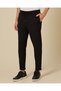 Men Black Plain Track Pants