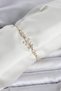 Gold Color Zircon Stone Daisy Model Women's Bracelet with Elevator Chain