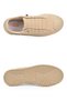 Men's Lace-Up Memory Sole Beige Nubuck Casual Walking Shoes 26K Vigor - 5