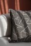 Arcos Kahve Throw Pillow Cover (45X45) - 2