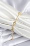 Brass Gold Color Star Model Women's Bracelet - 2