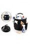 Foldable Cleaning Supply Organizer Caddy, Large Fabric Storage Bucket with Handle, Portable Tote for Household Cleaning Tools, Multi-Use Organizer for Home, Garage & Garden, 11.02" x 11.02" x 11.02" - 2