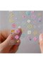 5Pcs Set 5D Embossed Nail Art Stickers Nail Art Decals For Nail Art Decoration Self Adhesive Nail Art Supplies For Women And Girls - 5