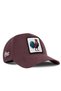Six Brown Baseball Cap with Rooster Logo