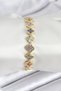 Brass Vip Series Clover Zircon Stone Women's Bracelet