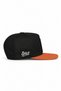 Wake up Logo Tile-Black Hip Hop Hat - 2