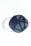 Rec Logo Cordura White-Navy Blue Trucker Hat - 6