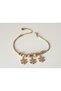 Snowflake Textured Steel Bracelet