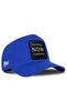 Yesterday Now Tomorrow Logo Blue Baseball Cap