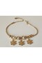 Snowflake Textured Steel Bracelet - 4