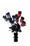 Roses Artificial Flowers Not Withering No Fade Real Looking Decorative Artificial Flowers for Outdoors Lifelike Fake Flowers Faux Flowers