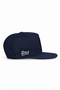 Navy Blue Hip Hop Hat with Horse Logo - 2