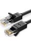 كابل إيثرنت Cat6 U/UTP بـ 8 أسلاك، 1.5 متر، أسود