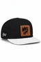 Wake up Logo White-Black Hip Hop Hat