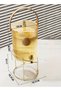 5L Portable Golden Rabbit Glass Beverage Pitcher Suitable For All Scenarios of Home Picnics And Gatherings Can Hold Any Beverage - 6