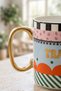 Pop Art Travel Porcelain Coffee Tea Cup 270 ml - 2