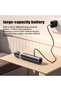 AUTO FAMILY Portable Mini Vacuum Cleaner Cordless, USB Rechargeable Handheld Vacuum with HEPA Filter, Compact Dust Cleaner for Car, Keyboard, Laptop, Office Desk (Mini Vacuum-White) - 7