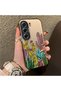 Tecno Camon 40 Pro 5g(Cm7) Compatible Acrylic Hard Back Panel with Silicone Edge Cactus Pattern Phone Case - 2