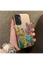 Samsung Galaxy M15 Compatible Acrylic Hard Back Panel Silicone Edges Cactus Patterned Phone Case - 2