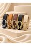 Suede Leather Women's Trouser Belt with Gold Snake Buckle, Jacket Belt, Dress Belt, Shirt Belt - 2