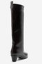 Chester Brown Leather Women's Heeled Boots - 6