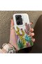 Xiaomi Poco X7 Pro Compatible Acrylic Hard Back Panel Silicone Edged Cactus Patterned Phone Case - 2