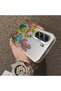 Tecno Camon 40(Cm5) Compatible Acrylic Hard Back Panel with Silicone Edges Cactus Pattern Phone Case - 4