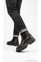 Men's Boots Chelsea Side Elastic Floter Leather Thick Threaded Sole Toe Cover Winter Daily Casual 70-208Exclus - 4
