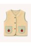 Embroidery Detailed Teddy Baby Kids Vest