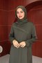 Gül Design Dress-Black - 4