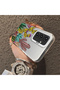 Samsung Galaxy S24 Compatible Acrylic Hard Back Panel Silicone Edged Cactus Pattern Phone Case - 4
