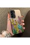 Samsung Galaxy A36/A56 Compatible Acrylic Hard Back Panel Silicone Edged Cactus Patterned Phone Case - 2