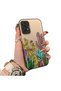 Samsung Galaxy A72 Compatible Acrylic Hard Back Panel Silicone Edges Cactus Patterned Phone Case