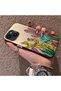 Cactus Patterned Phone Case with Acrylic Hard Back Panel and Silicone Edges Compatible with iPhone 15 Plus/14 Plus - 4