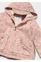 Baby Girl Waterproof Raincoat with Fleece Inside-2442 - 2
