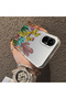 Realme C67 4g Compatible Acrylic Hard Back Panel Silicone Edged Cactus Patterned Phone Case - 4