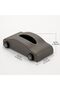 AUTO FAMILY Car-Shaped Tissue Box Holder, PU Leather Tissue Case with Anti-Slip Base, Auto Interior Organizer Napkin Holder, Luxury Car Accessories for Dashboard (Grey) - 5