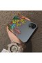 حافظة هاتف بنمط الصبار متوافقة مع iPhone XR، مصنوعة من الأكريليك الصلب مع حواف من السيليكون - 4