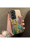 Infinix Hot 60I Compatible Acrylic Hard Back Panel with Silicone Edges Cactus Patterned Phone Case - 2