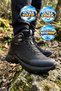 Unisex Waterproof Non-Slip Sole Lace-Up Men's Outdoor Trekking Boots 210500B-1 - 3