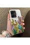 Cactus Patterned Phone Case with Silicone Edges and Acrylic Hard Back Panel Compatible with Xiaomi Redmi 13/13X - 2