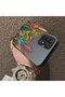 Samsung Galaxy A32 4g Compatible Acrylic Hard Back Panel with Silicone Edge Cactus Pattern Phone Case - 4