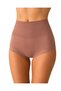 Women's 3-Piece High Waist Lace Detailed Corset Effect Gathering Panties Set - 4