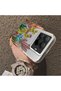 Xiaomi Mi 15t Pro Compatible Acrylic Hard Back Panel with Silicone Edges Cactus Pattern Phone Case - 4