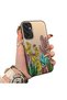 Samsung Galaxy M15 Compatible Acrylic Hard Back Panel Silicone Edges Cactus Patterned Phone Case